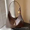 Bolsa Feminina Retro para o Dia a Dia 2026 Inverno Nova Tendência Moda Estilo Coreano Bolsa de Ombro Tote Versátil Grande Capacidade Bolsa de Axila