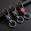 Novo Chaveiro de Carro de Negócios Chaveiro de Casal para Pendurar na Cintura Anel Duplo Criativo Chaveiro de Veículo Elétrico Pingente de Mochila