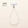 Chaveiro de Pedra de Cristal Natural Runya, Pingente de Celular Anti-Perda, Cordão Chaveiro Desmagnetizador de Cascalho Atacado