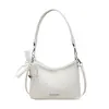 Bolso Cubo con Patrón Tejido para Mujer 2026 Nuevo Modelo Bolso de Hombro Único de Gama Alta Bolso de Axila Bolso Grande para Viajar Bolso Versátil