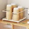 Estante de Almacenamiento de Vasos de Papel Desechables para Uso Doméstico en la Sala de Estar, Soporte para Tazas de Café y Vasos de Té con Leche, Estante de Almacenamiento de Tazas para Mesa de Comedor
