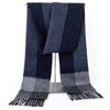 Bufanda de Lana 100% Hengyuanxiang con Borlas, Versátil, Nueva Colección Invierno 2022, Larga y Cálida para Personas de Mediana Edad y Mayores, Chal