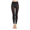 Pantalones Moldeadores para Mujer Delgados de Noche Presión de Tres Secciones Calcetines para Dormir Delgados Negros Nueve Puntos Pantalones Abdominales Slim K03