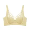 6665 Sujetador Talla Grande para Mujeres con Sobrepeso, Hace que los Senos Grandes Parezcan Más Pequeños, Push-Up Superior Ajustable Anti-Caída Ropa Interior para Senos Grandes para Mujeres, Copa D Delgada