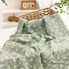 Kangobaby Toalla de baño de muselina de algodón y gasa para bebé recién nacido, manta para bebé