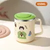 Taza de Acero Inoxidable 304 de Grado Alimenticio, Taza para Niños, Taza para Enjuague Bucal Doméstica, Engrosada, Aislante Térmico, Resistente a Caídas, Taza para Cepillado de Dientes, Borde de Taza Suave