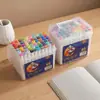 Venta Directa de Fábrica Juego de Marcadores Triangulares de Base Aceite de Doble Punta para Dibujo Infantil y Graffiti, Plumas Específicas para Arte Estudiantil