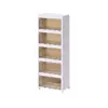 Armario de Almacenamiento sin Instalación Hogareño Caja de Almacenamiento Plegable Integrada Organizador de Plástico para Ropa Caja de Almacenamiento para Zapatos Juguetes