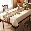 Mantel retro americano, lavable, impermeable, resistente al aceite, mantel rectangular para comedor, lujo ligero con un toque de alta gama, modelo nuevo 2025