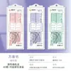 Set Creativo Inspirador de Reglas para Estudiantes, Set de Cuatro Piezas, Regla Transparente de Alta Calidad, Escuadra, Transportador, Venta al por Mayor de Sets de Reglas