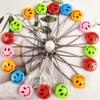 Fábrica por atacado candy color multi-purpose bebê aço inoxidável coque de segurança pino smiley rosto pino