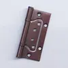 Rolamento de dobradiça de aço inoxidável 4 polegadas 5 polegadas bronze preto dobradiça de porta dobradiça silenciosa sem fenda 304D