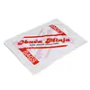 Embalagem com LOGO personalizado para pequenos acessórios, sacola plástica de presente de alta qualidade, bolsa de mão 25cmx35, selada, branco leitoso