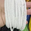 Contas redondas de vidro de cor sólida contas soltas contas semiacabadas para pulseira DIY feita à mão colar contas espaçadoras acessórios atacado