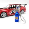 Comercio electrónico transfronterizo NOS aceleración de nitrógeno forma de botella llavero de metal colgante piezas de modificación de coche llavero