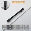Puxador de Gaveta Moderno Simples Puxador de Porta de Guarda-Roupa Puxador de Móveis em Liga de Zinco Pérola Cinza Preto Extraído