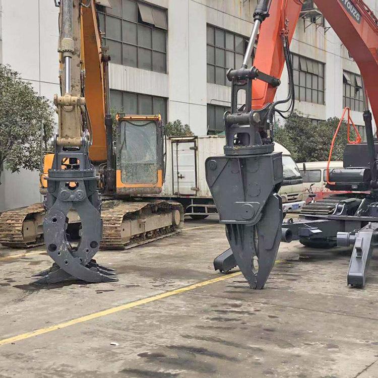 挖掘机属具拆车机 报废汽车液压剪 钢结构鹰嘴剪1
