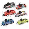 Fricción Transfronteriza Coche de Juguete UFO de Aleación Impulsado por Fricción Venta al por Mayor Coche de Lata Coche de Inercia para Niños Coche de Carreras Regalo para Niños