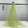 Cortina Transparente Verde Aguacate Diseño de Guardería Fondo Material Ecológico Tela de Malla para Cortina Suave Encriptada