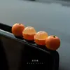 Estrella Naranja Brillante Pequeño Adorno de Coche Naranja Curativo Personalidad Creativa Decoración de Pantalla de Tablero Artículo Caliente