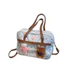 2026 Bolso de muñeca estilo japonés lindo y dulce con tema de estrellas, bolso de hombro, mochila escolar, bolso versátil de nailon, diseño transparente de doble capa