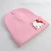 Sombrero de Dibujos Animados Kulomi Sombrero Lindo Lolita para Damas Cálido Fieltro Libre Algodón Rosa Invierno para Chicas JK