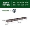 Caja de Plantación Zhixiao Caja Especial para Cultivar Verduras Maceta Rectangular tipo Plato para Balcón Maceta Grande para Verduras Artefacto para Interiores Exteriores