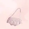 Bolso Cruzado Rosa Acolchado para Mujer de Nuevo Modelo Transfronterizo con Múltiples Compartimentos, Bolso de Viaje Portátil Impermeable, Bolso de Monedas