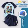 Nuevas Plantas vs. Traje de baño de dibujos animados de zombis para niños, conjunto de baño de dos piezas para niños mayores, conjunto de baño con protección solar