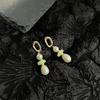 Aretes de Estilo Chino Vintage Estilo Chino para Mujer Diseño Hecho a Mano Sentido del Diseño Nuevos Aretes de Estilo Chino Nicho Elegantes Aretes de Estilo Antiguo Sentido Avanzado