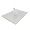 Paneles de Cristal de Carbono, Paneles de Pared Sin Costuras, Paneles de Pared Integrados de Fibra de Madera de Bambú, Paneles de Decoración para el Hogar, Paneles de Espejo Acrílico Metálico
