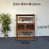 Juego de mesa de té y sillas para balcón de madera de olmo viejo, mesa de té de estilo chino nuevo, mesa y sillas de ocio para apartamentos pequeños, mesa de té para uso doméstico
