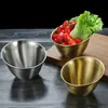 Cubo de acero inoxidable para verduras de barbacoa de estilo coreano, lechuga, verduras verdes, tazón diagonal, olla caliente, restaurante, buffet, tazón de condimentos, tazón de ensalada
