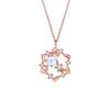Lucky Garure Sterling Silver 925 Colar Feminino Nicho Design Entrada Luxo Zircon Clavícula Cadeia ins Estilo Glazite Pingente