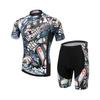 Traje de Ciclismo Xintown de Manga Corta Maillot de Ciclismo para Hombre Verano Transpirable de Secado Rápido Ropa Versión Europea y Americana Estilo Masculino
