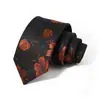 Corbata Formal de Negocios para Hombre 8cm Corbata Atada a Mano Poliéster Jacquard para Hombre Color Sólido Corbata Rayada de Lujo para Hombre