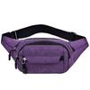Bolsa de Cintura Multifuncional Esportiva para Homens e Mulheres, Bolsa de Caixa Registradora de Grande Capacidade, Bolsa de Celular de Tecido de Nylon para Negócios, Bolsa de Ombro Peitoral