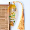 Marcadores de Página Criativos com Veios de Folha, Fofos e Inspiradores, Material Escolar, Presentes de Folha DIY para Amigos, Livros de Estudantes