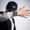 Reloj para hombre de moda Kaidu, estilo mecánico de negocios, diseño hueco, reloj automático de cuarzo para hombre, correa de acero fino, reloj para hombre