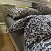 Suave y pegajoso, buena calidad, cáñamo original, estilo de botón retro, juego de cuatro piezas, juego de tres piezas para dormitorio de estudiante, sábana, sábana ajustable, venta al por mayor de ropa de cama