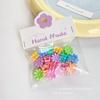 Presilha de cabelo infantil fofa pequena cor Mini presilha de cabelo pequena lateral grampo quebrado grampo para franja acessórios de cabelo atacado