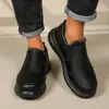 Nuevos Zapatos de Algodón para Hombre Transfronterizos Temu 2025 para Invierno, con Forro Polar Adicional y Suelas Ligeras Engrosadas Suaves, Versátiles, Antideslizantes y Cálidos