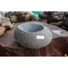 Macetas Pequeñas de Inspiración Zen, Macetas de Piedra, Macetas para Suculentas, Macetas para Juncos, Macetas para Hierba del Dinero, Macetas de Piedra Natural para Acuarios, Macetas Creativas para Narcisos