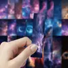 Fábrica de origen Serie Cielo Estrellado Set de Marcapáginas de Papel Creativo 24 Hojas/Paquete Regalo Literario Lote de Biblioteca para Estudiantes