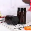 Crema Marrón Evitación Botellas de Crema Embotelladas Botellas de Prueba Cosméticas Suministro de Botellas Vacías Botellas Selladas para Crema de Ojos