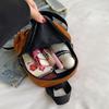 Bolso pequeño para mujer, mochila escolar de estilo británico de moda, informal, combinable, mini mochila de nicho, 2023