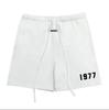Pantalones cortos GOD europeos y americanos para hombre, tendencia High Street, temporada 8, línea 1977, 22S, pantalones cortos deportivos casuales holgados retro
