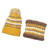Gorro de Punto Gorro de Lana para Mujer 2025 Otoño e Invierno Nuevo Estilo Coreano Versátil Cálido Cómodo Grueso con Pom-Pom Venta al por Mayor