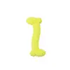 Suministros para mascotas Juguete de sonido de roer de caucho TPR con forma de hueso pequeño Juguete para perro y gato