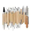 Ferramentas de Argila Polimérica Plástica para Artesanato Conjunto de 10 Peças Conjunto Transfronteiriço de 36 Peças Bastão Redondo Ferramentas de Modelagem para Escultura em Cerâmica DIY